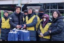 광명도시공사, 연말 맞아 공영주차장 주차관리팀 직원 격려