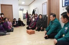 박명균 경남도 행정부지사, 한파 피해 최소화 위해 현장 점검