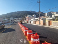 사천시, 수도교~벌리신호등 도로 임시개통