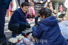 조규일 진주시장, 설맞이 전통시장 민생현장 살펴