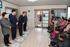 이병노 담양군수, 경로당 순회 방문···새해 인사