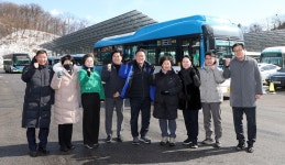 수원특례시의회 환경안전위, 동부 공영버스차고지 방문