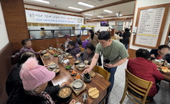 광산구 우산동 나눔식당 2호점, 함께한끼 나눔 실시