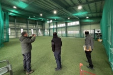 영광군, 한수원 실내야구연습장 합동 벤치마킹