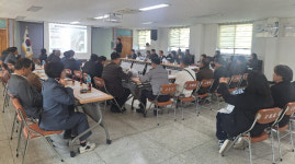 고흥군, 송곡 자연재해위험개선지구 정비사업 주민설명회 개최