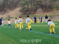 진주시 하모 유아스포츠단 운영 시작···370여 명 참가