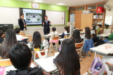 정인화 광양시장, 찾아가는 어린이 건축학교 깜짝 방문