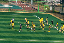 광양시, 중앙하수처리장 인조잔디 축구장···핫플레이스 인기몰이