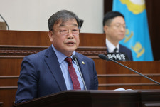 김학배 원주시의원 태장체육단지에 론볼 그린 조성을