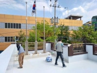 인천 동구, 경로당·어린이집 대상 차열 페인트 도장사업 추진