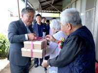 영광군, 옥당골 한가족 결연사업 사랑의 밥그릇 전달