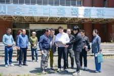 노관규 순천시장, 그린바이오 전진기지 조성 현장 점검