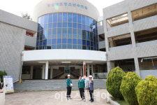 고성군, 경남청소년수련원 리모델링 현장 점검···9월 준공 예정