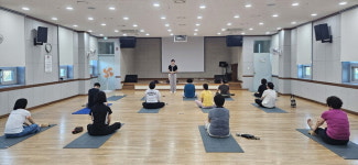 광산구시설관리공단, 야호마을복지관 밤마실 요가 4기 개강