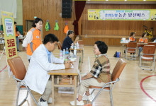 고흥군, 농촌왕진버스 의료서비스 성황