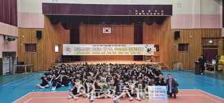 하동중학교 배구부, 전국대회 첫 우승 쾌거