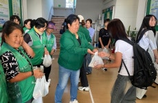 산이면새마을부녀회, 산이중학교에 사랑의 도시락 나눔 전개