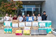 경상국립대, 추석맞이 사회복지시설 방문 생필품 전달