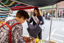 정초립 의원, 추석 맞아 강북구 전통시장 방문