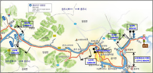 원주환경청, 섬강~충주댐 자전거도로 안전 점검