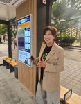 정경자 의원, 다산동 스마트정류장 현장 점검