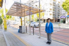 최미경 강북구의원, 혜화여고 버스정류장 대기장소 환경 개선 현장 점검