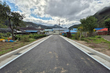 평창군, 창리지구 소로 3-18호 도로 개설 완료