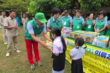 평창 대관령면 새마을남녀협의회, 라오스서 사랑 나눔