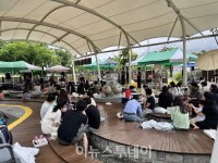 거창군, 가조온천관광지 족욕체험장 동절기 휴장···내년 3월 개장