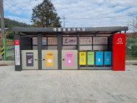 고흥군, 생활폐기물 분리배출재활용 동네마당확대 설치