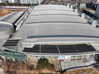 고양도시관리공사, 킨텍스 제1전시장 옥상 태양광발전소 준공