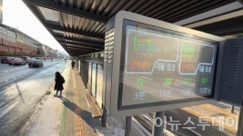 [포토] 서울버스 파업에 텅 빈 정류장