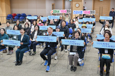 [포토] 광주 서구, 백세건강 걸음학교 운영