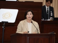 김미선 익산시의원, 송학동 주민 염원, 송학근린공원 조속히 추진해야