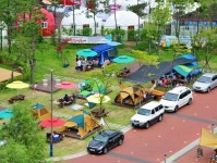 속초해변 국민여가 캠핑장 가족 휴양지로 자리 잡아