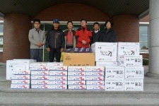 사천시, 연말연시 어려운 이웃돕기 물품 전달