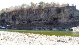 ‘포천 아우라지 베개용암’ 천연기념물 지정