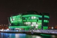 효성, 세계적 관광명소 세빛섬 녹색빛으로 물들여