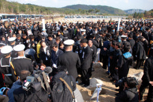 천안함 46용사 대전현충원에 영광의 이름 새겨