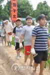 도심 학생들 김매러 마들근린공원에 모여라