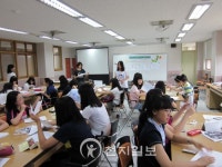 [인천] 양촌고 영어캠프, 신문 이용한 ENIE 교육