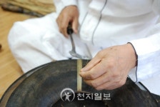 박창영 선생의 갓일 중 양태일 과정