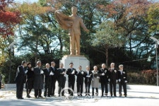 [포토] 안중근 의사 청동 동상 제막식