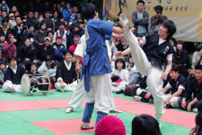 [우뚝 서는 코리아-택견 기술] 때로는 화려하게, 효과적으로 상대를 제압한다