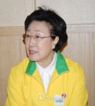 민주통합당 한명숙 대표 대전 방문