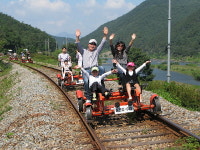 [부산] 어린이날 섬진강 레일 바이크·딸기따기 체험 여행