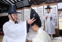 [포토] 강지원, 대구 구계서원 전통 성인식 참석