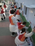 [경기-수원시] 권선구, 앙카라길 담장벽화 작업