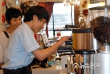 [포토] 화계중학교, 바리스타 직업체험 실시