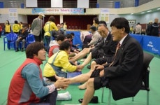 수원보훈지청, 고령 국가유공자 위한 장수 효잔치